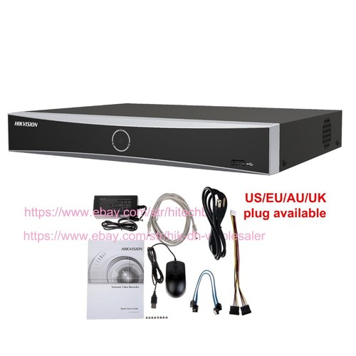 Hikvision Original 32CH 4K NVR 2SATA 32MP Network Video Recorder DS-7632NXI-I2/S - Picture 4 of 9