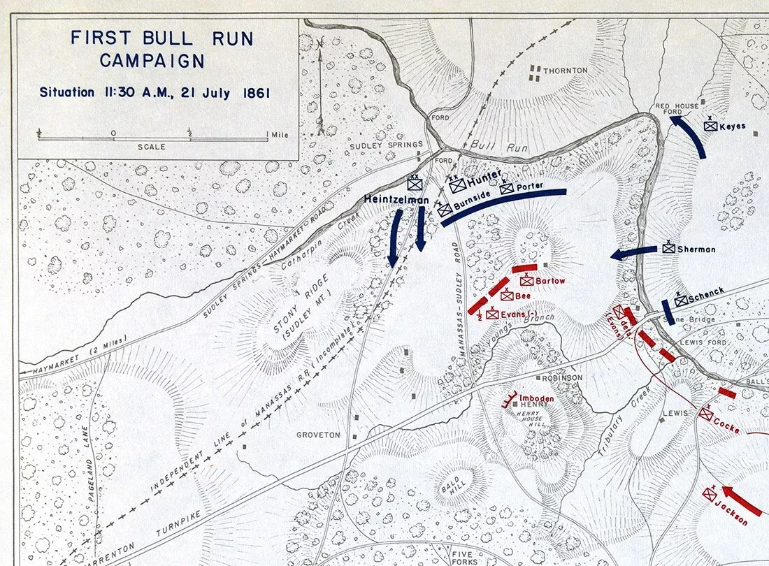 Battle of Bull's Run, Va. July 21. 1861