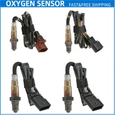 4pcs Oxygen Sensor O2 Front&Rear for Porsche 2003-2006 Cayenne S 4.5L