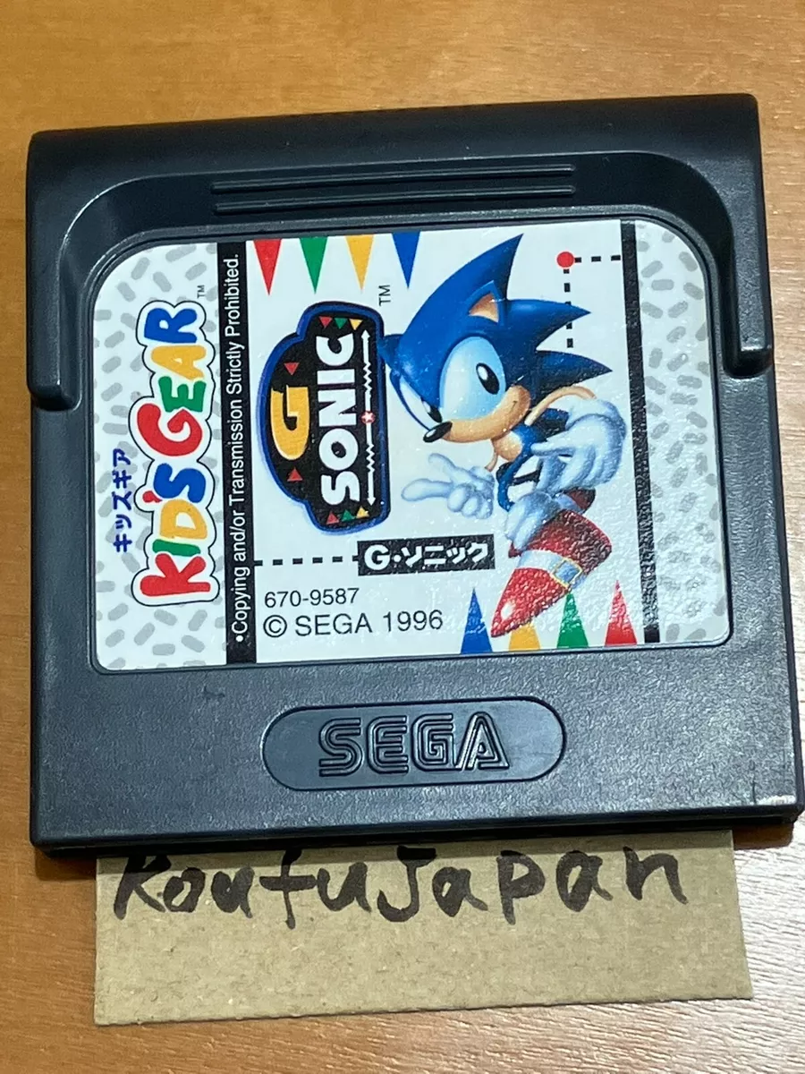 Sonic the Hedgehog, 1991 | Sega Game Gear | Sega | Original Game Cartridge  | Vintage Retro Gaming | Free Shipping