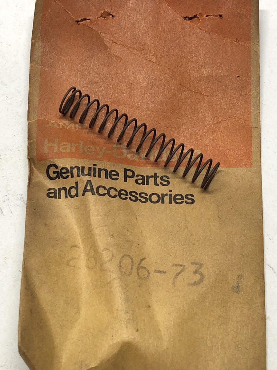 【専用】 イタリア NOS Harley-Davidson Relief Valve Spring Oil Pump OEM 26206-73