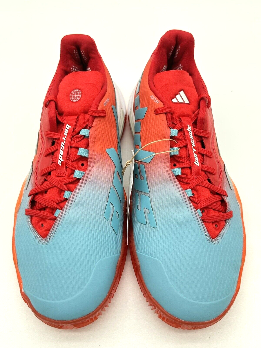 Adidas Barricade Clay Court Women's Size 9.5 Red Tennis Shoes