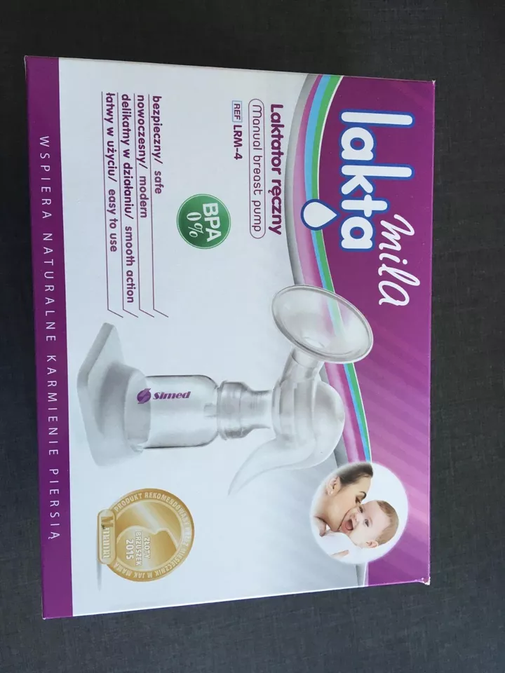 Manual Breast Pump Silicone Strong Suction Painless Breastfeeding Milk Saver - Image 4 of 4