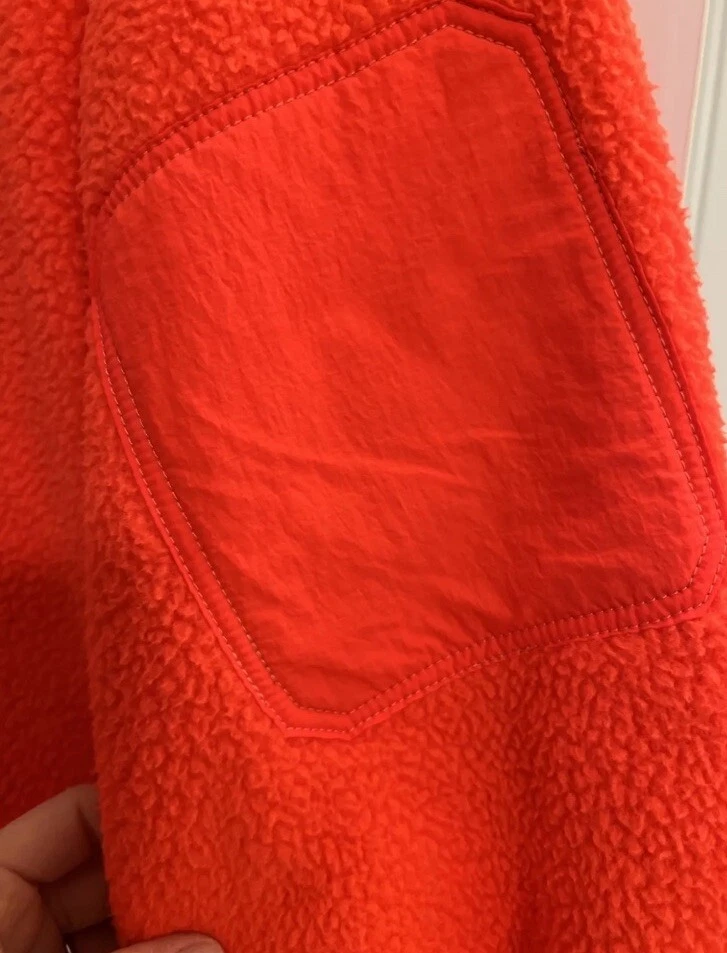 Jaqueta de lã Free People Hit The Trails nova com etiquetas laranja tamanho M - Imagem 3 de 4