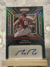2024 Panini Prizm - Sensational Signatures Gordon Graceffo 2024 Panini Prizm - Sensational Signatures Gordon Graceffo