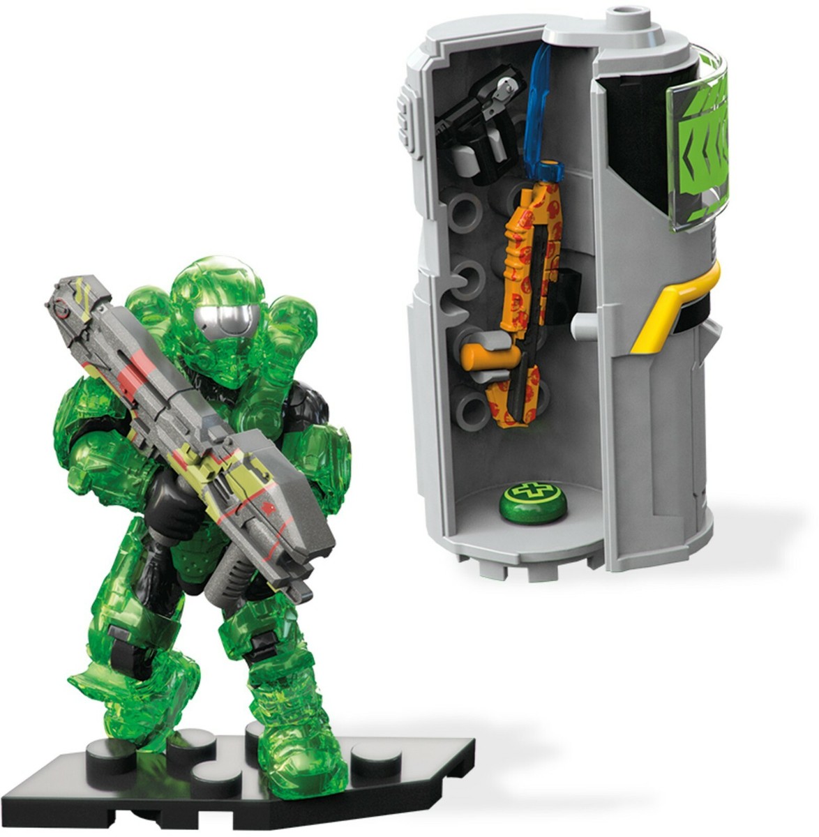 HALO MEGA CONSTRUX BLOKS OVERSHIELD POWER PACK SPARTAN OPERATOR