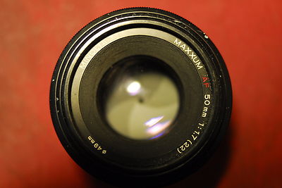 SONY ALPHA AF 50mm 1.7 Lens MINOLTA MAXXUM | eBay