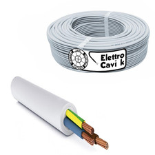 - CAVO ELETTRICO FG16OR16 3G2,5 Mm² in DOPPIA GUAINA per USO ESTERNO E INTERNO T