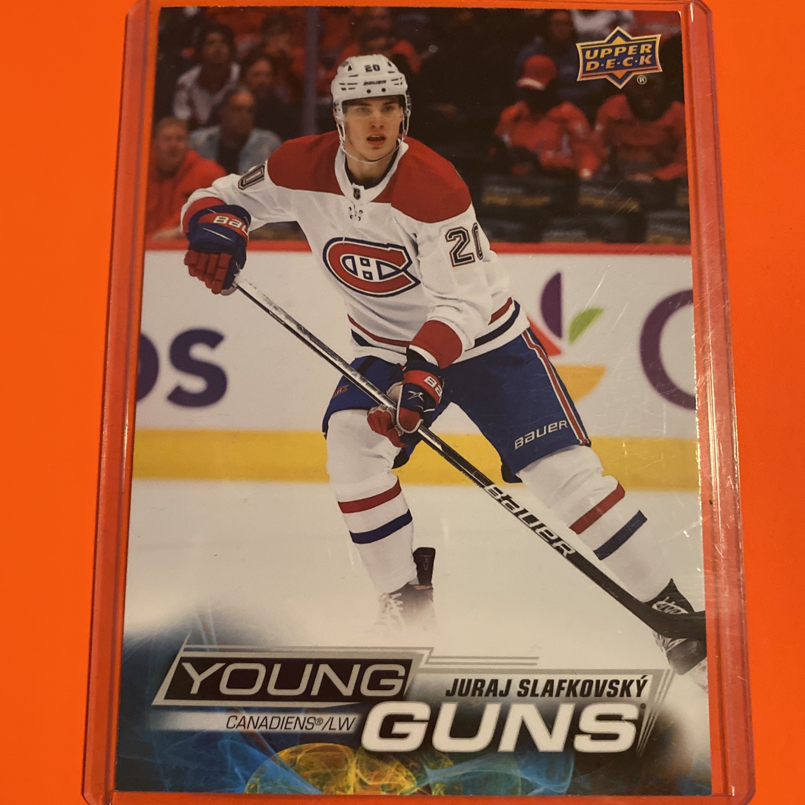 2022-23 upper deck series 2 - Juraj Slafkovsky Jumbo Young Guns #451. Canadiens