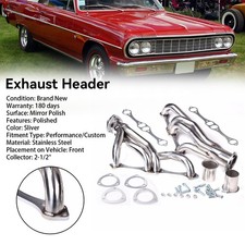 Small Block Manifold Headers For Chevy 283 305 350 400 Chevelle Malibu Camaro
