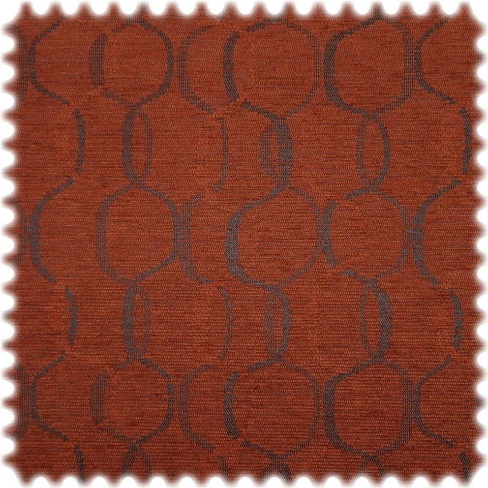 HEIRO Dralon® Möbelstoff Barcelona Rotorange