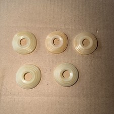 Vintage 1948-1953 Hudson Super Pacemaker Wasp Window Crank Escutcheons Lot Of 5 Vintage 1948-1953 Hudson Super Pacemaker Wasp Window Crank Escutcheons Lot Of 5