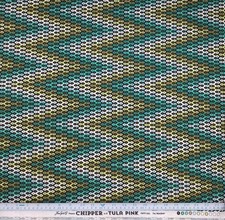 Tula Pink Fabric Chipper The Wanderer Mint OOP 100 Quilting Cotton RARE