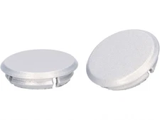 Cover cap set Moto Nostra mirror holes for Grigio Entusiasta (G23) for Vespa