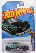 2026 Hot Wheels Super Treasure Hunt Honda Civic Custom Drag Racers Long Card