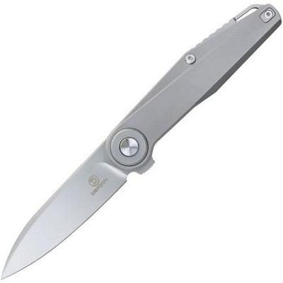 Defcon Fulcrum Leverage Lock Bead Blast Folding Knife Stainless Steel - TF9617