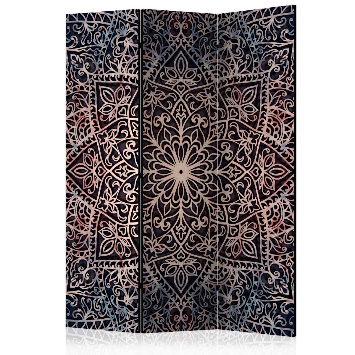 Paravent 3 volets occultant 135x172cm pour cacher un bureau