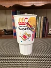 Vintage 1990’s Coke To Go McDonald’s “Just Say Super-Size” Retro Plastic Cup