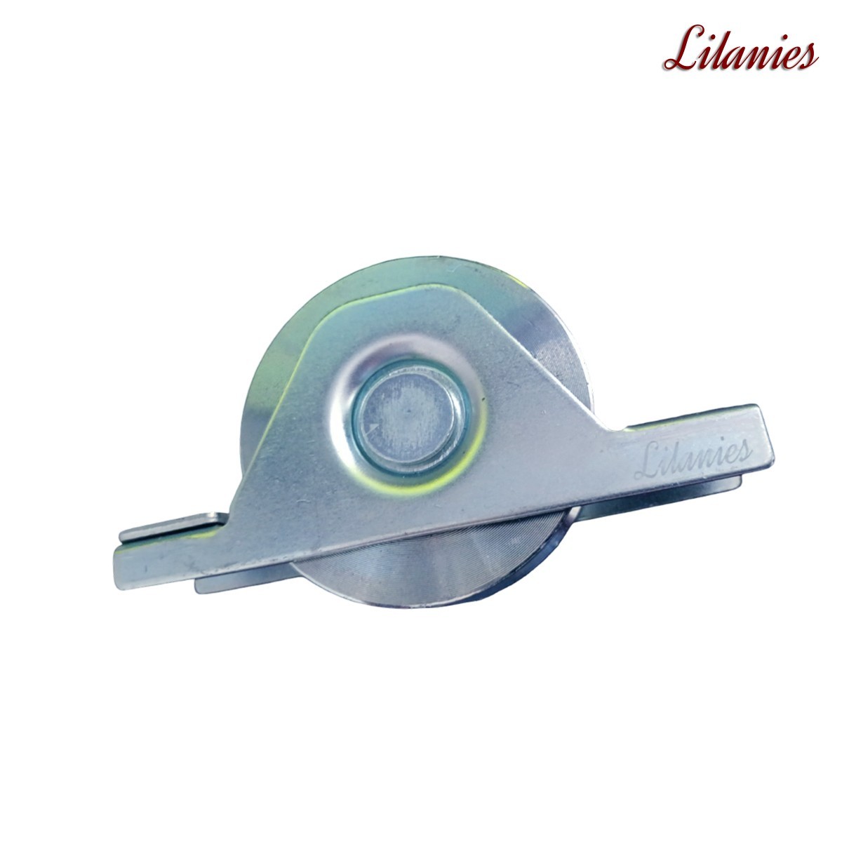 Sliding Wheel 80mm Pulley Wheel V Groove Double Bearing 400kg Rust Resistant