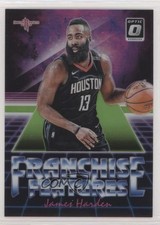 2018 Donruss Optic Franchise Features Lime Green Prizm /149 James Harden #11 1x8