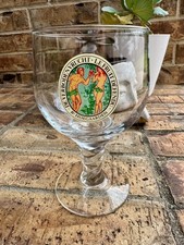 Hoegaarden Belgian Beer Glass – Authentic Brewery Goblet – Excellent Condition