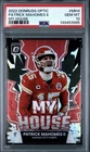 2022 Panini Donruss Optic Patrick Mahomes II My House PSA 10