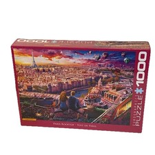 Eurographics Paris Rooftop 1000 Piece Puzzle 19.25 x 26.6 in