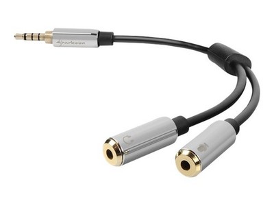 Sharkoon PMP35 Audio Adapter 4-pin Mini Male m 4044951019632
