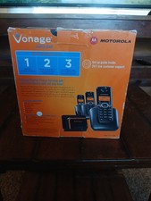 Vonage Whole House Phone Kit, Model VDV23-CVR, Works Great Motorola Dect 6.0