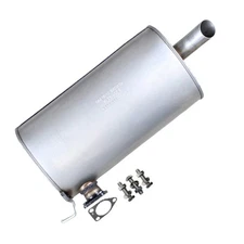 Stainless Steel Rear Muffler fits: 2014-2018 Mitsubishi Outlander 2.4L