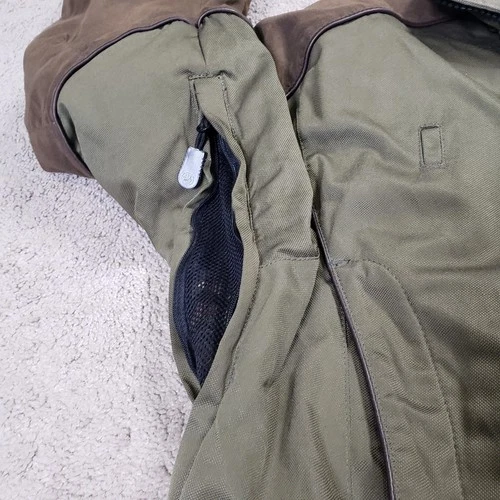 Beretta Coat Men M Green Brown Hunting Shooting Utility Jacket Pockets Lined image 7