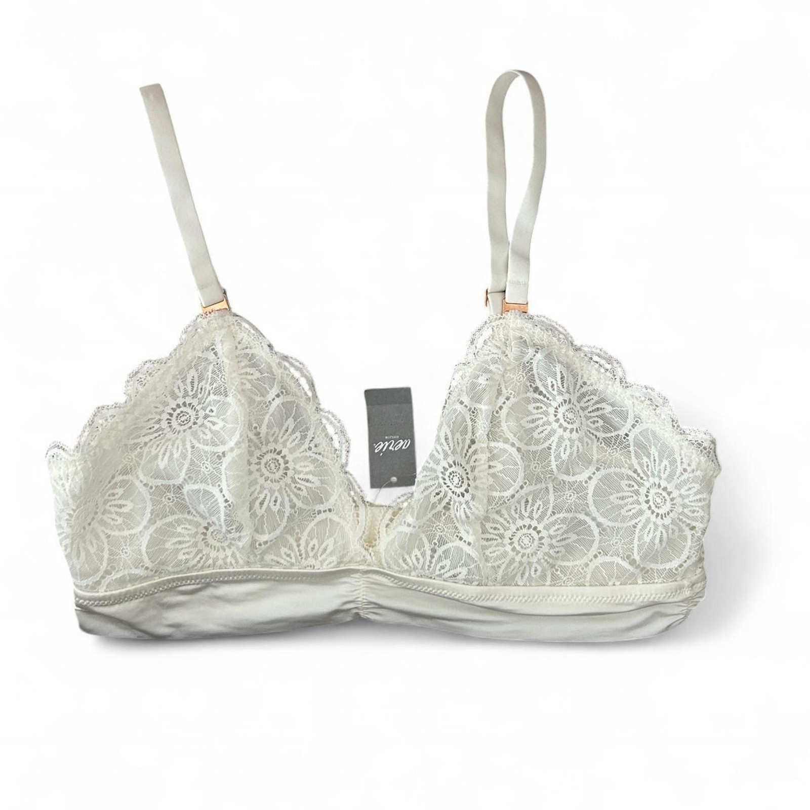 NWT Aerie Endless Lace Triangle Bralette - Size L