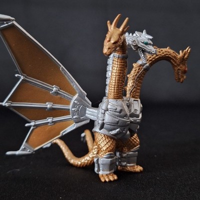 Bandai Mecha King Ghidorah 3'' Godzilla Figure Gashapon HG Series USA