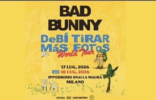 Biglietti concerto Bad Bunny 18/07 MILANO