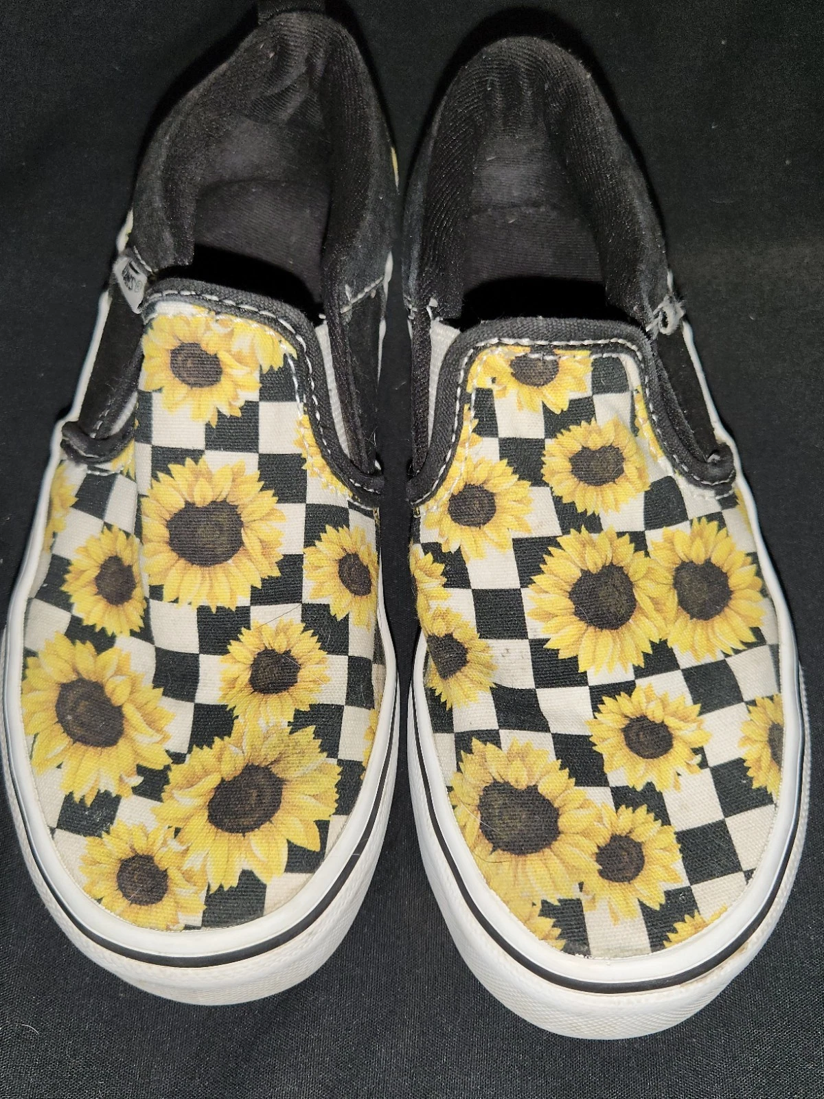 Sneakers Scarpe Vans Off the Wall Moda Girasoli Ragazza Taglia 13
