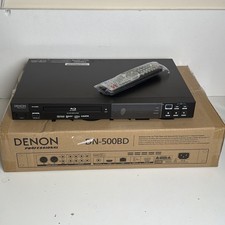 Denon DN-500BD Blu-ray Disc Player With Remote RC-2000 Open Box Read Description
