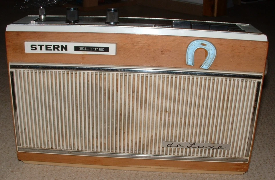 Kofferradio Transistorradio STERN ELITE de Luxe VEB Stern Radio Berlin RFT DDR - Bild 3 von 4