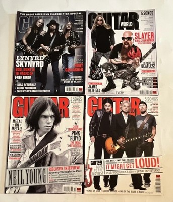 2009 Guitar World Mag Sep Oct Nov Holiday Slayer Neil Young Page Skynyrd VGC