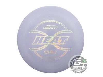 NEW Discraft ESP FLX Heat 167-169g Lilac Silver Prism Foil Distance Driver Disc