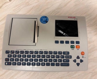 Schiller AT-101 AT 101 EKG ECG Gerät Komplett TOP