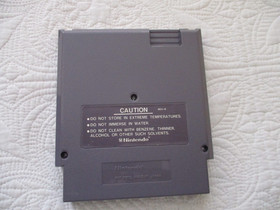 6 Nintendo NES Video Games - Cart Only - Tested - Hogan's Alley; Top Gun; 10 Yd
