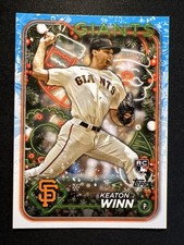 2024 Topps: Holiday #H164 Keaton Winn (RC)/Giants/P 🎅🐷⚾
