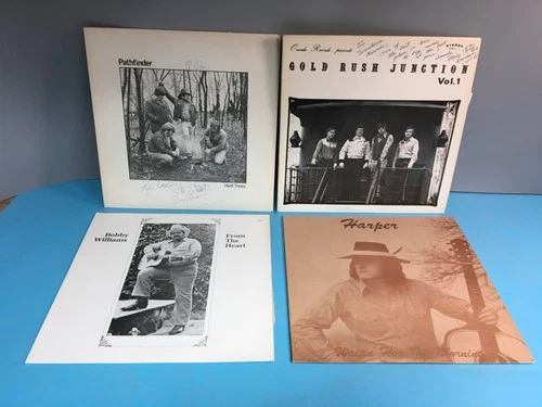 Early Country Bluegrass Lot of Vinyl LPs Gold Rush Junction Pathfinder Harper