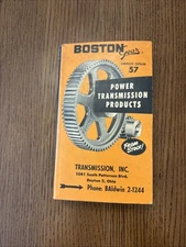1959 BOSTON GEAR COMPLETE CATALOG 57 Power Transmission Products Vintage *READ*