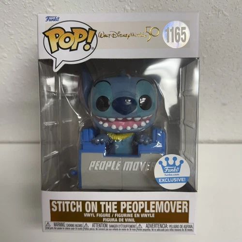 Funko Pop! Disney World 50th Shop Exclusive - Stitch On The Peoplemover #1165