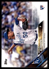 Miguel Almonte 2016 Topps #OD-142 Royals MLB READ FREE SHIPPING AutographDen
