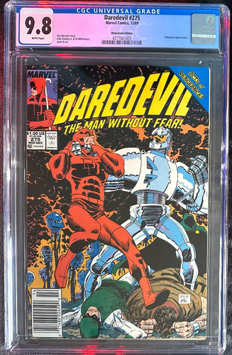 DAREDEVIL #275   (Marvel Comics Mid December 1989)   Newsstand Variant   CGC 9.8