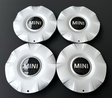 🟢 4x Original MINI Felgendeckel / Nabendeckel / Felgenkappen 143mm 🟢