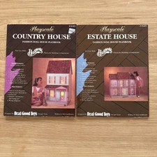 Houseworks Playscale Dollhouse Country & Estate House Plan By Real Good Toys
