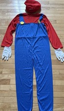Nintendo Super Mario Boys Costume Size XL, No Mustache